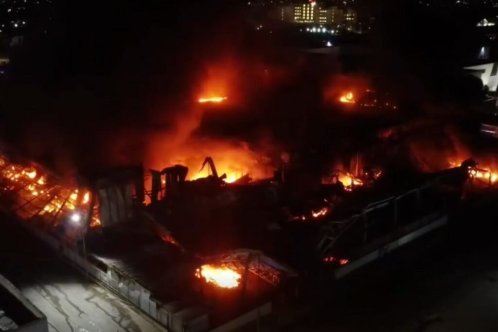 Incendio-Sarno