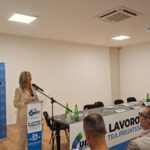 La segretaria generale UIL FP Rita Longobardi al convegno sul lavoro pubblico, Pozzuoli (Napoli).jfif