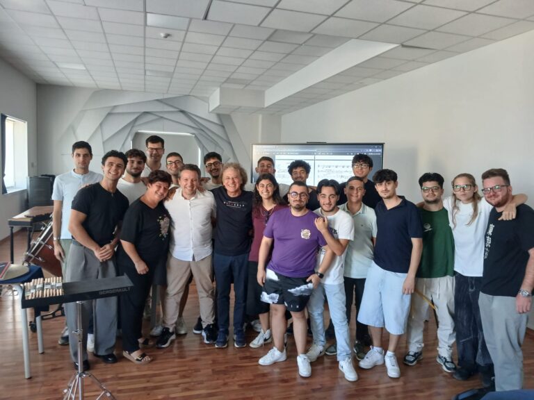 I percussionisti del Conservatorio di Salerno