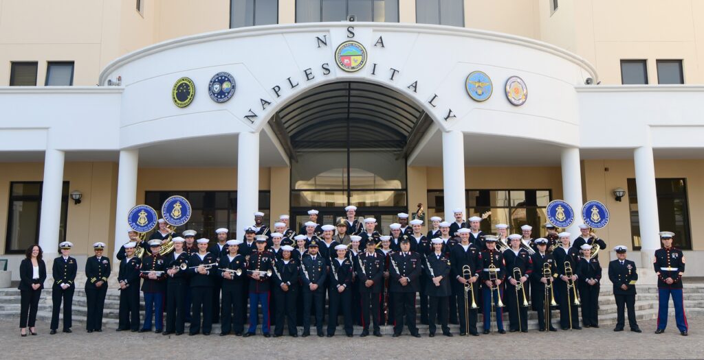 La US Naval Forces Europe and Africa Band