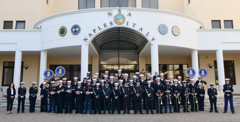La US Naval Forces Europe and Africa Band