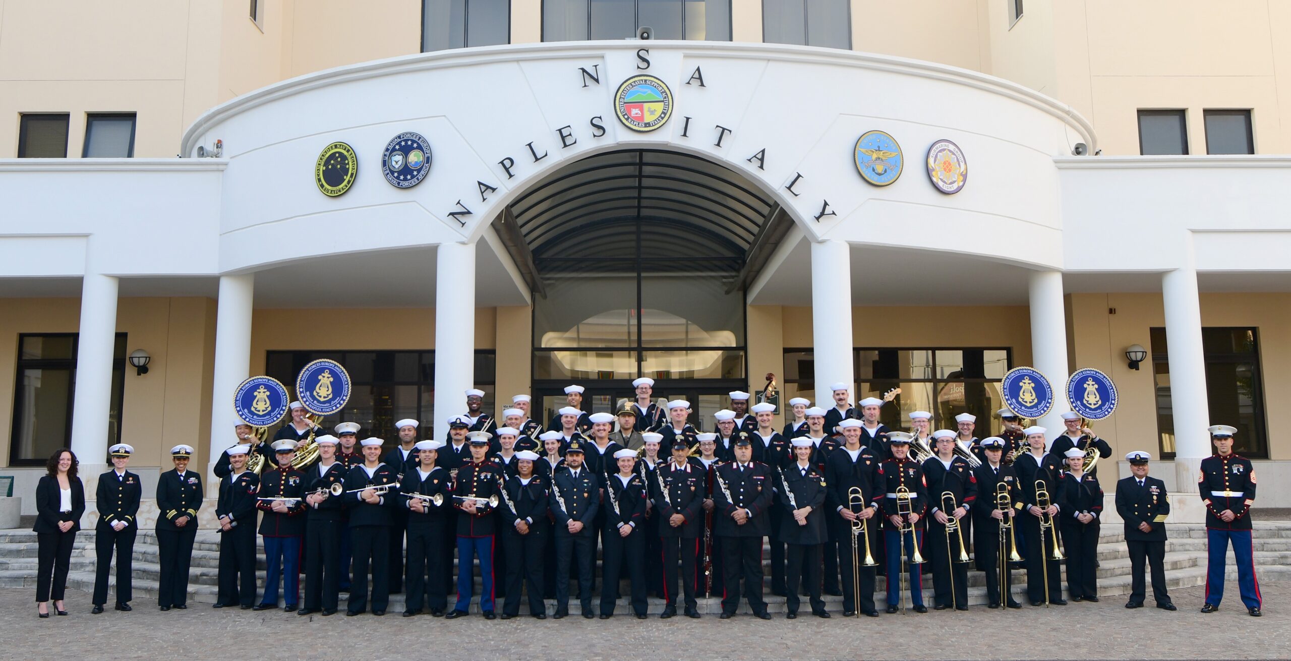 La US Naval Forces Europe and Africa Band