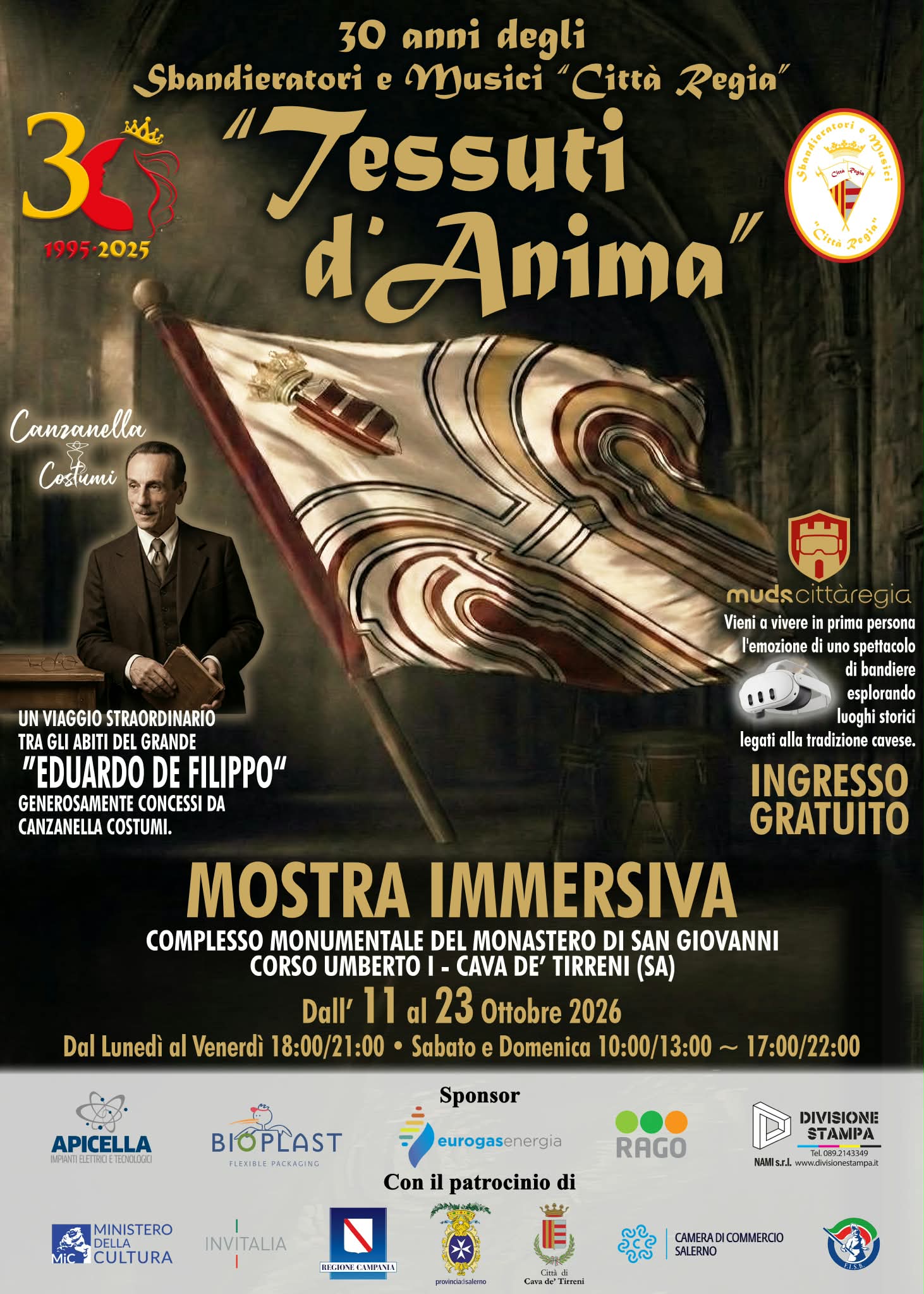 Locandina Mostra_I Tessuti dell'Anima