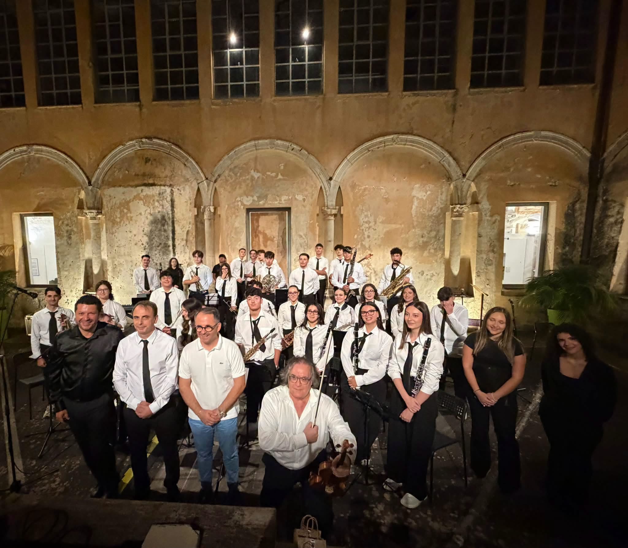 L'orchestra del Liceo Musicale Teresa Confalonieri di Campagna